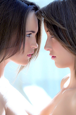 Malena Morgan And Teal Conrad in "Malena Morgan and Teal Conrad Having Oil Massage Fun" via welivetogether.com