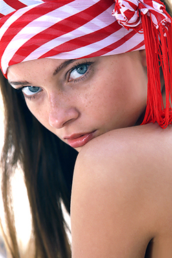 Indiana A in "Indiana A Via Met-Art" via Met-Art