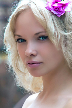 Feeona in "Lovely Blonde Fairy Feeona" via Met-Art