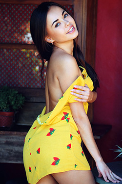 Li Moon in "Slippery Melon" via Met-Art