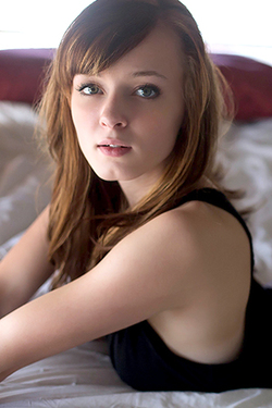 Ellie Jane in "In Bed With Ellie" via This Years Model