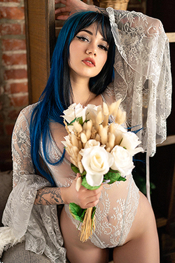 Fay in "Honeymoon" via Suicide Girls